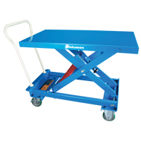 MobiLeveler<sup>®</sup> Mobile Self-Levelling Scissor Lift Work Table, 27-3/5" L x 17-4/5" W, Steel, 220 lbs. Capacity LV460 | Action Paper