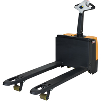Fully Powered Electric Pallet Truck, 3000 lbs. Cap., 47" L x 25" W Action Paper