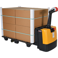 Fully Powered Electric Pallet Truck, 3000 lbs. Cap., 47" L x 25" W Action Paper