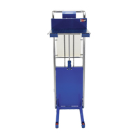 Hefti-Lift Load Stacker, Foot Pump Operated, 880 lbs. Capacity, 59" Max Lift Action Paper