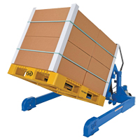 Straddled Ergonomic Tilter, 90° Tilt, 2000 lbs. Capacity, 72-13/16" L x 57-1/4" W x 29-1/4" H Action Paper