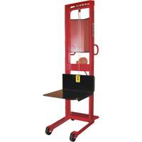 Winch Stacker, Hand Winch Operated, 1000 lbs. Capacity, 70" Max Lift Action Paper