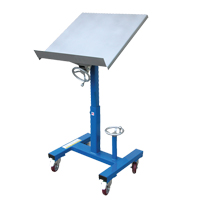 Mobile Tilting Work Table Action Paper