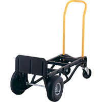 Convertible Hand Trucks, Nylon, 600 lbs. Capacity Action Paper