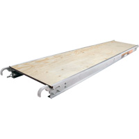 Work Platforms - Plywood Deck, Wood, 7' L x 19" W Action Paper