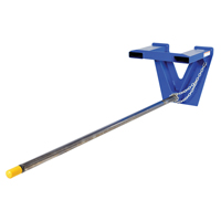 Forklift Carpet Boom, 108-1/2" Length, Fork Mount, 2500 lbs. Capacity Action Paper