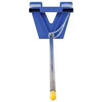 Forklift Carpet Boom, 108-1/2" Length, Fork Mount, 2500 lbs. Capacity Action Paper