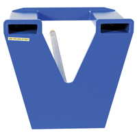 Forklift Carpet Boom, 108-1/2" Length, Fork Mount, 2500 lbs. Capacity Action Paper