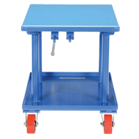Hydraulic Lift Table, 24" L x 36" W, Steel, 2000 lbs. Capacity Action Paper
