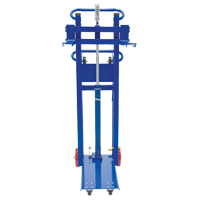 Platform Lift Stacker, Foot Pump Operated, 750 lbs. Capacity, 52" Max Lift Action Paper