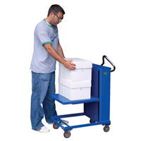 Self Elevating Tables, 20" L x 20" W, Steel, 230 lbs. Capacity Action Paper