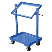 Stock Cart, Steel, 30-11/16" W x 19-1/4" D, 2 Shelves, 200 lbs. Capacity Action Paper