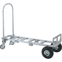 Spartan Sr. Economy Convertible Truck, Aluminum, 1000 lbs. Capacity Action Paper