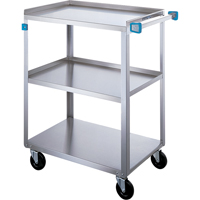Chariot &agrave; tablettes, 3 Tiers, 18" la x 39" h x 31" p, Capacit&eacute; 500 lb Action Paper
