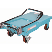 Heavy-Duty Hydraulic Scissor Lift Table, 32" L x 19-3/4" W, Steel, 660 lbs. Capacity Action Paper