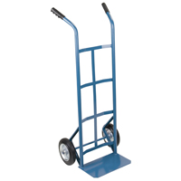 All-Welded Hand Truck, Dual Handle, Steel, 48" Height, 600 lbs. Capacity Action Paper