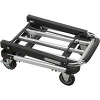Foldable Platform Trucks, Aluminum, 300 lbs., 28" L x 16" W, 32" High Action Paper