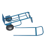 Convertible Deluxe Hand Truck, Steel, 800 lbs. Capacity Action Paper