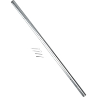 Trousse d'essieu de 18" pour diable en aluminium Action Paper