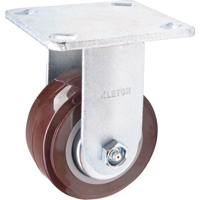 Caster, Rigid, 4" (101.6 mm), Polyurethane, 550 lbs. (249.5 kg.) Action Paper