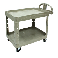 Chariot utilitaire robuste - 4520-88, 2 tiers, 25-1/4" x 39" x 44", Capacit&eacute; 500 lb Action Paper