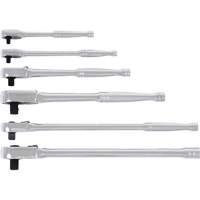 RHQ-12L Cl&eacute; &agrave; cliquet &agrave; long manche et t&ecirc;te ovale, Prise de 1/2", Poign&eacute;e Ordinaire Action Paper