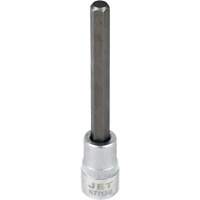 Bit Socket, Hex, 1/4" x 4" L, 3/8" Drive Action Paper