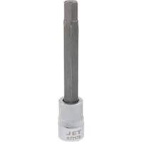 Bit Socket, Hex, 10 mm x 4" L, 3/8" Drive Action Paper