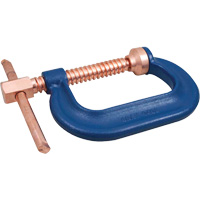 Heavy-Duty Forged C-Clamp, 10" (254 mm) Capacity, 5" (127 mm) Throat Depth Action Paper