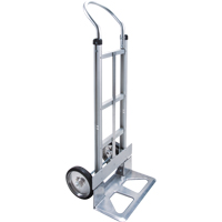 Knocked Down Hand Truck, Continuous Handle, Aluminum, 49-5/8" Height, 500 lbs. Capacity Action Paper