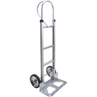 Knocked Down Hand Truck, P-Handle Handle, Aluminum, 52-1/8" Height, 500 lbs. Capacity Action Paper