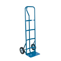 All-Welded Hand Truck, P-Handle Handle, Steel, 51" Height, 600 lbs. Capacity Action Paper