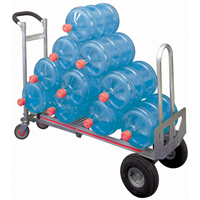Three-Position Hand Trucks, Aluminum, 750 lbs. Capacity Action Paper
