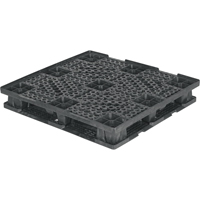 Double Deck Stackable Pallets, 4-Way Entry, 48-7/10" L x 45.7" W x 7-1/2" H MN168 | Action Paper