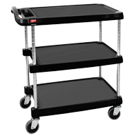 Chariot utilitaire myCart, 3 tiers, 16" x 35-1/2" x 27", Capacit&eacute; 400 lb Action Paper