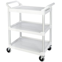 Chariot de service, 3 tiers, 33" x 37" x 18", Capacit&eacute; 200 lb Action Paper