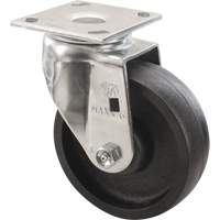 Roulette Emaxx RollX remplie de verre, Pivotant, 4" (101,6 mm), Nylon, 1200 lb (544,3 kg) Action Paper