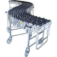 Nestaflex<sup>®</sup> Expandable/Flexible Conveyors, 30" W x 8' 6" L, 226 lbs. per lin. ft. Capacity MN884 | Action Paper