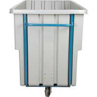 Tilt Truck, Polyethylene, 1.1 cu. yd., 1250 lbs. Load Capacity Action Paper