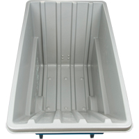 Tilt Truck, Polyethylene, 1.1 cu. yd., 1250 lbs. Load Capacity Action Paper