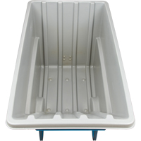 Tilt Truck, Polyethylene, 1.1 cu. yd., 2000 lbs. Load Capacity Action Paper