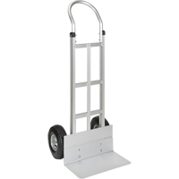 Knocked Down Hand Truck, Continuous Handle, Aluminum, 49-5/8" Height, 500 lbs. Capacity Action Paper
