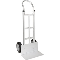Knocked Down Hand Truck, Continuous Handle, Aluminum, 49-5/8" Height, 500 lbs. Capacity Action Paper