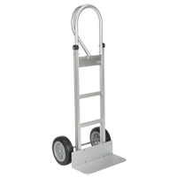 Knocked Down Hand Truck, P-Handle Handle, Aluminum, 52-1/8" Height, 500 lbs. Capacity Action Paper