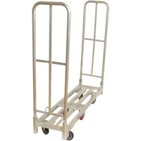 U-Boat Platform Truck, 59-1/2" L x 16" W, 1750 lbs. Capacity, Polyurethane Casters Action Paper