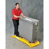 Portable Poly Airplane Service Ramp, 1000 lbs. Capacity, 22" W x 5' L MO114 | Action Paper