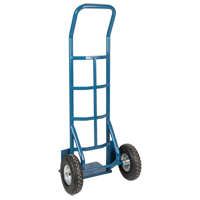 Heavy-Duty Hand Truck, Continuous Handle, Steel, 50" Height, 800 lbs. Capacity Action Paper
