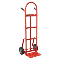 Hand Truck with Reinforced Noseplate - 146RN-HB, Combination Handle, Steel, 51" Height, 800 lbs. Capacity Action Paper