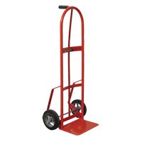 Hand Truck with Reinforced Noseplate - 126RN-HB, Single Grip Handle, Steel, 51" Height, 800 lbs. Capacity Action Paper