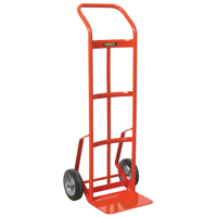 Hand Truck with Reinforced Noseplate - 156RN-HB, Continuous Handle, Steel, 51" Height, 800 lbs. Capacity Action Paper